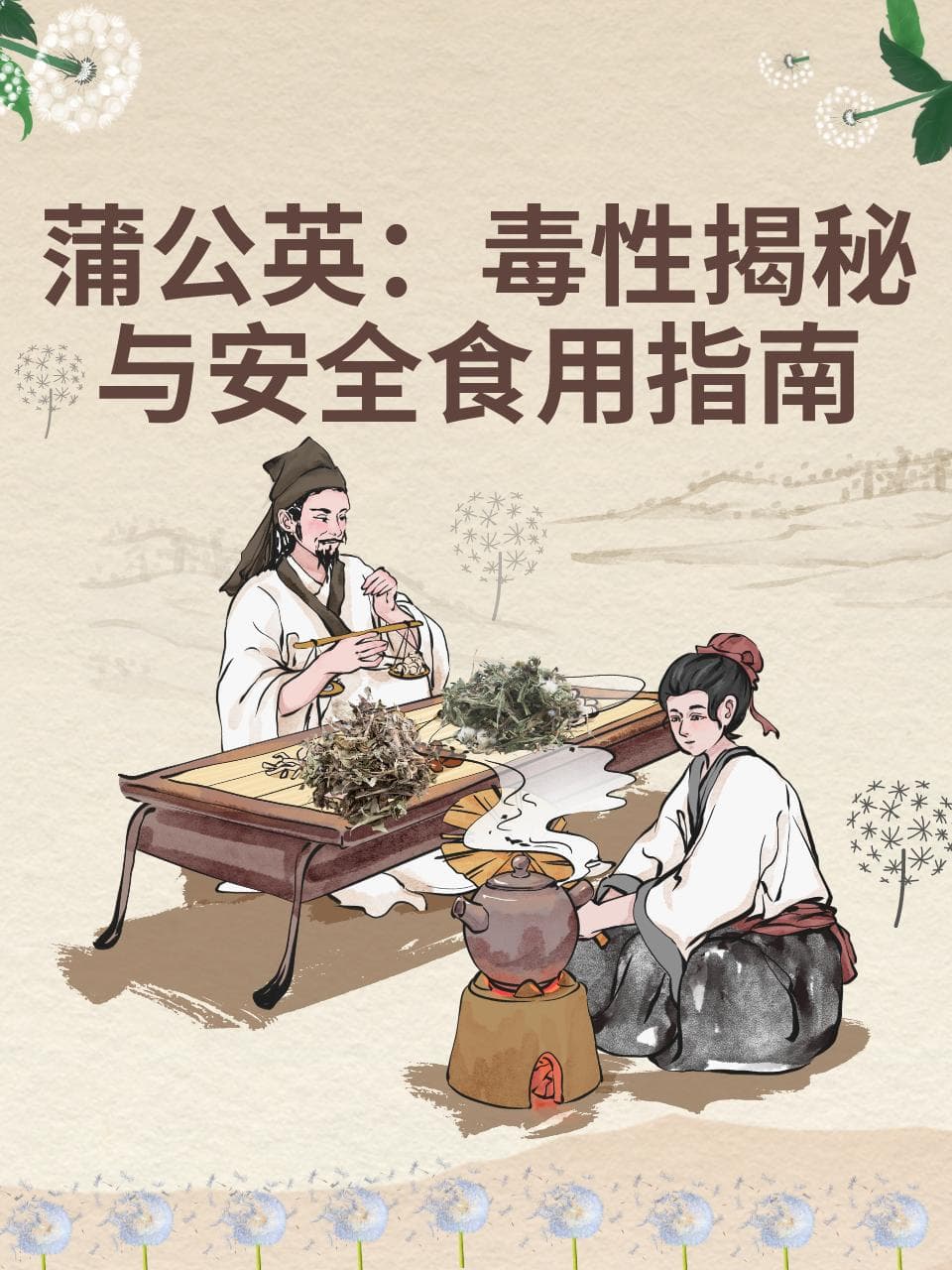 蒲公英：毒性揭秘与安全食用指南