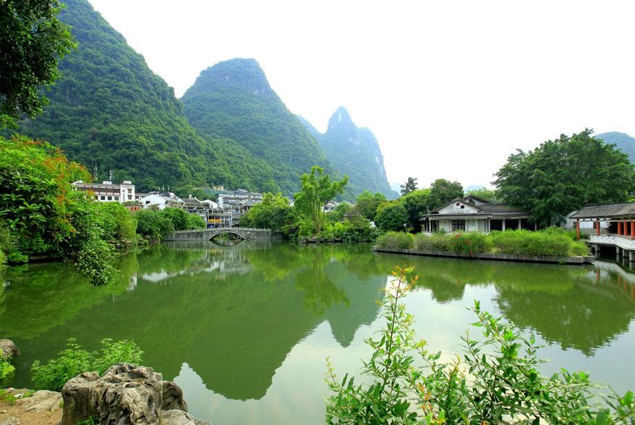 阳朔世外桃源：4A级景区再现陶渊明笔下桃源