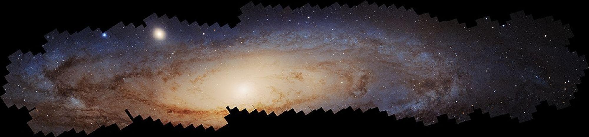 哈勃望远镜发布最大规模仙女座星系照片，揭示星系演化奥秘
