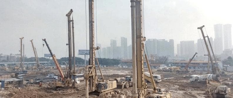 反循环清孔工艺在旋挖桩中的优势