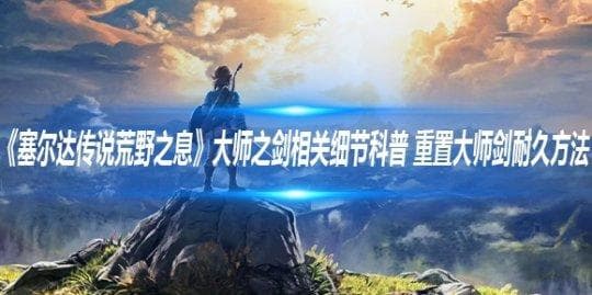 《塞尔达传说荒野之息》大师之剑使用指南：细节科普与耐久度重置方法