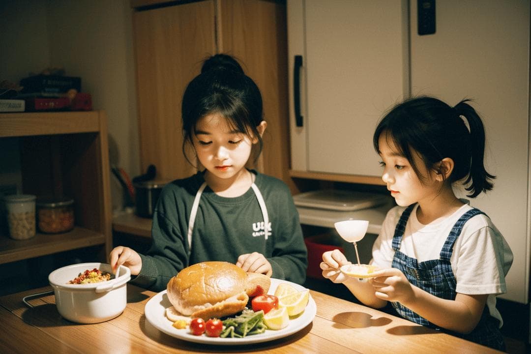 3招让孩子一起做饭，教育美食两不误！