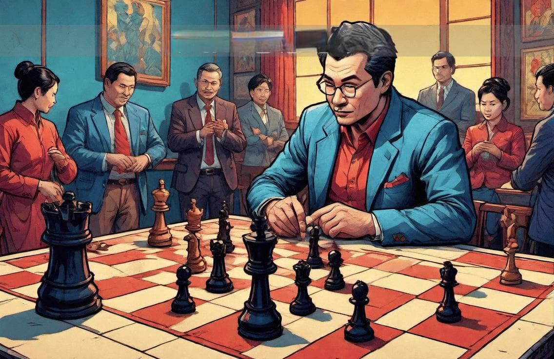 【棋坛传奇】许银川象棋直播：残棋争议背后的战术博弈与大师智慧