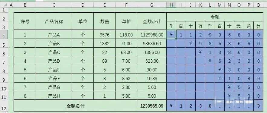 Excel函数中的"负负得正"：两个实用的文本转换技巧