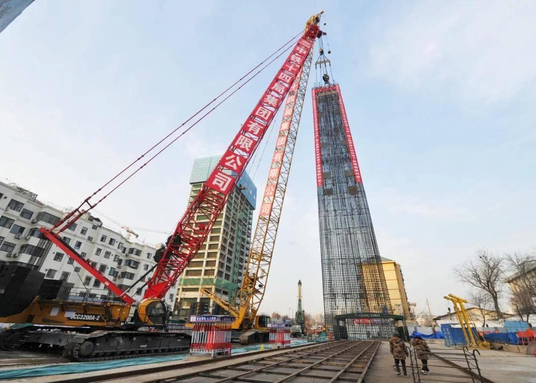 石家庄开建最深地铁站：5层设计创河北先例