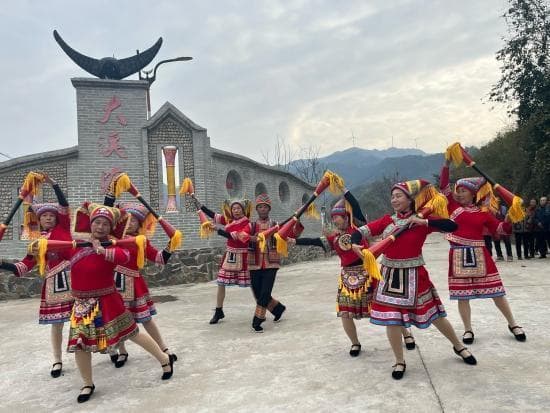 湖南江永：大溪源瑶寨劲吹瑶族文化“传承风”