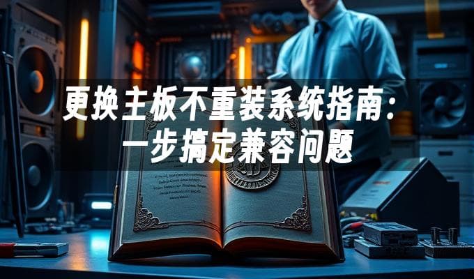 更换主板不重装系统指南：一步搞定兼容问题