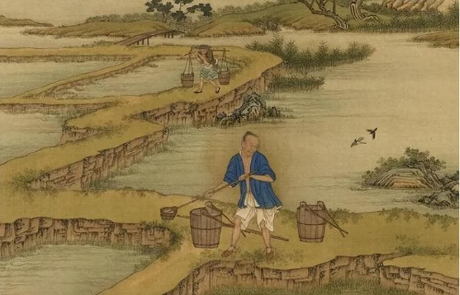 “新筑场泥镜面平，家家打稻趁霜晴”：论秦代农业生产
