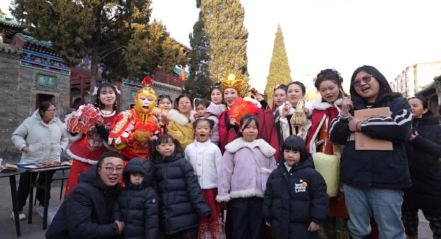 介休：春节文化活动丰富多彩 文旅市场活力迸发
