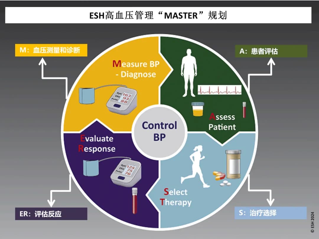 2024 ESH高血压管理指南：MASTER方案助力临床实践