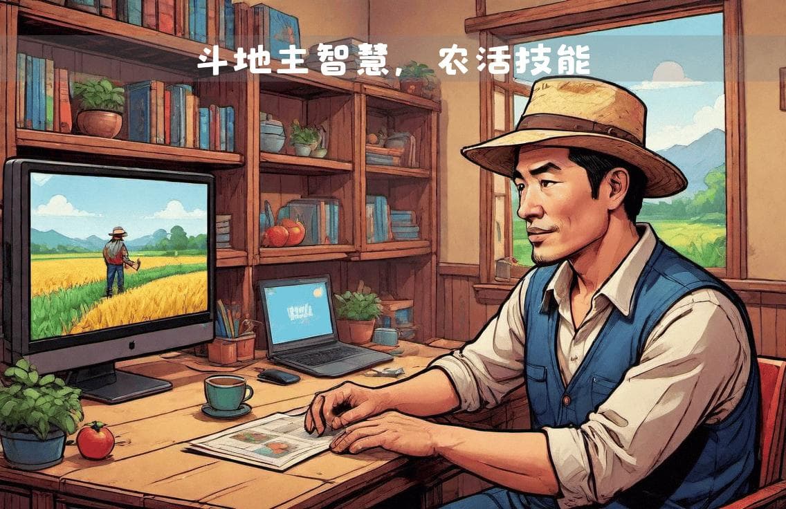 '抖音农技课堂'：斗地主竞技场上的智慧较量与乡村魅力