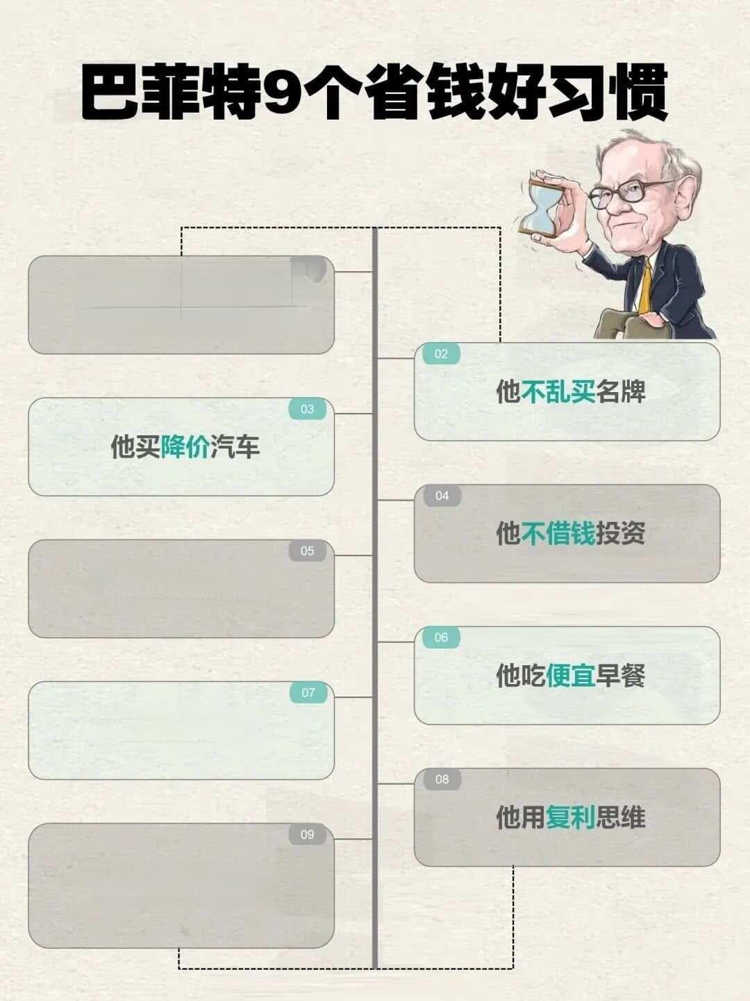 巴菲特的3步存钱法：富有的习惯