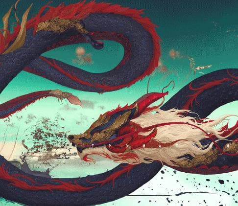 神秘与威严：山海经中的神兽烛龙