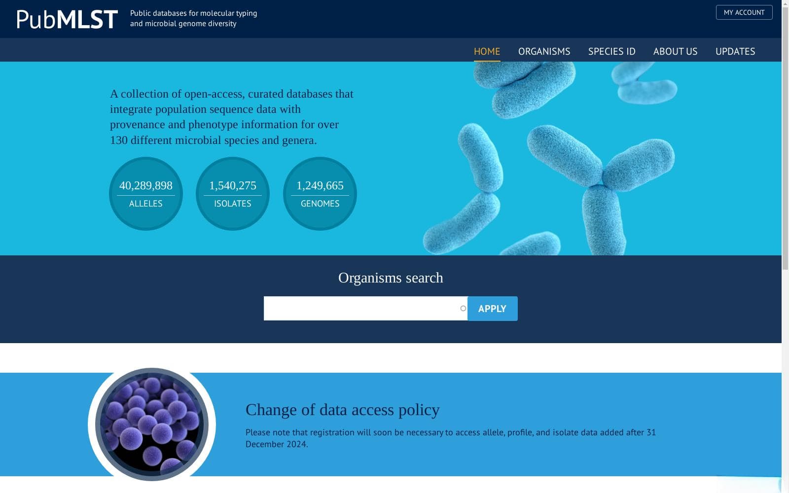 PubMLST：全球微生物基因分型与流行病学研究的核心数据集