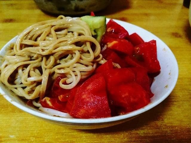 无油版有滋有味酱拌面