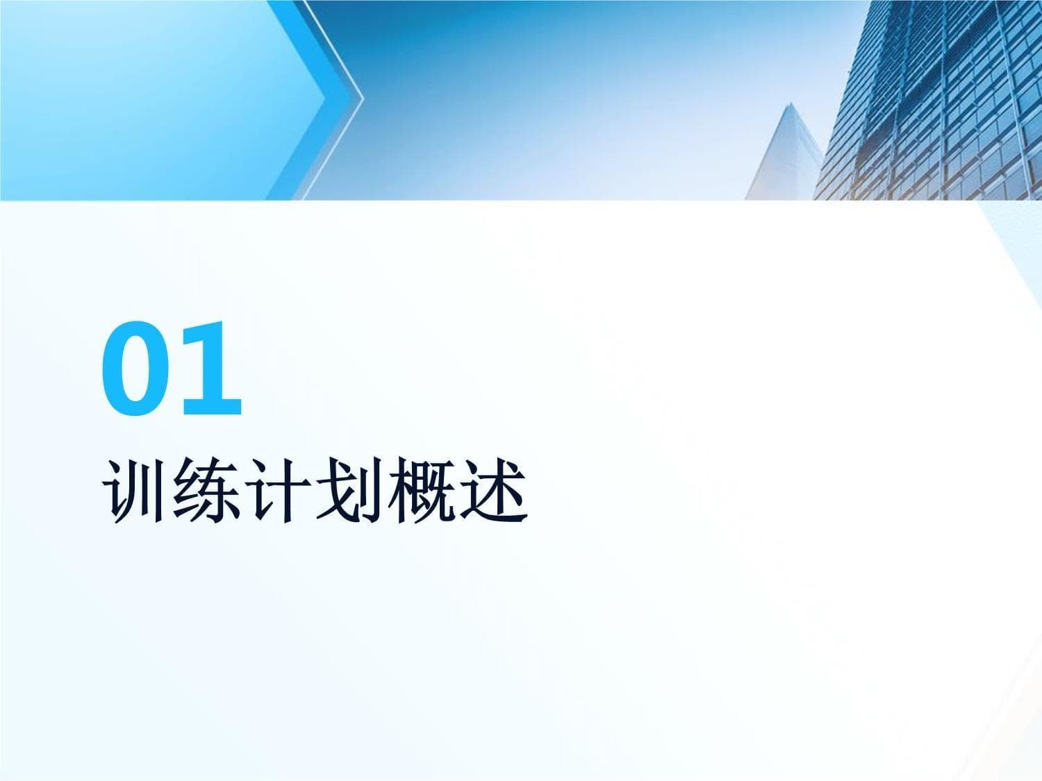 训练计划方案集锦六