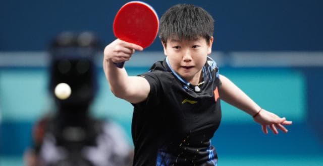 孙颖莎3-0领先遭逆转！陈幸同连赢2局，剑指8强？