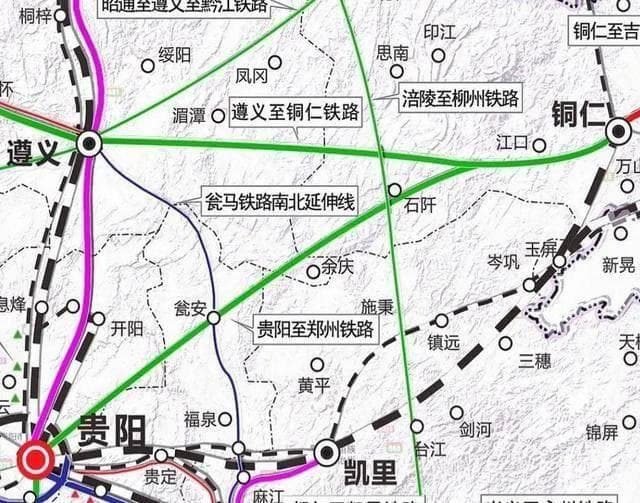 贵阳高铁枢纽发展迅速，未来将规划建设多条线路