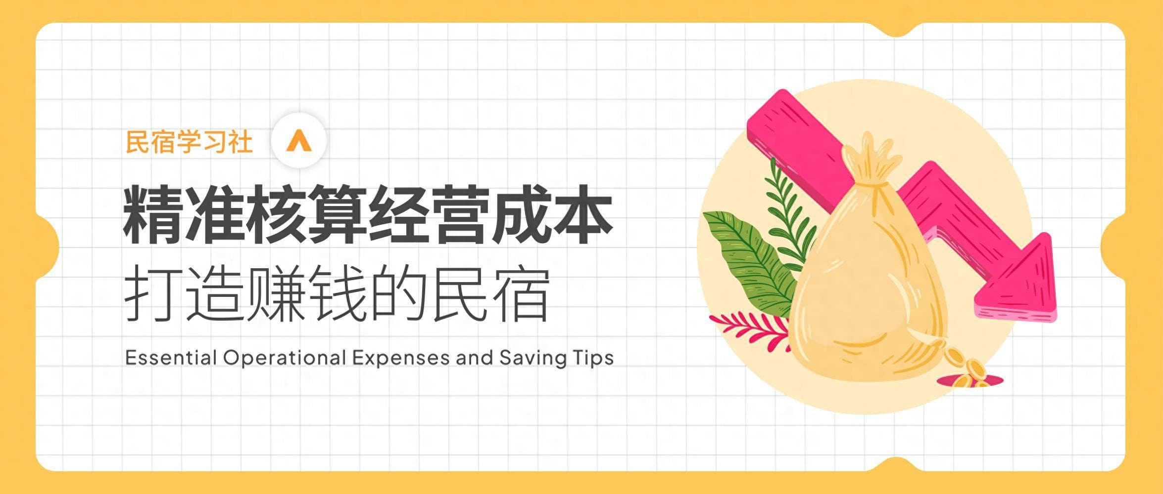 想要民宿赚钱，你必须学会算这笔账！