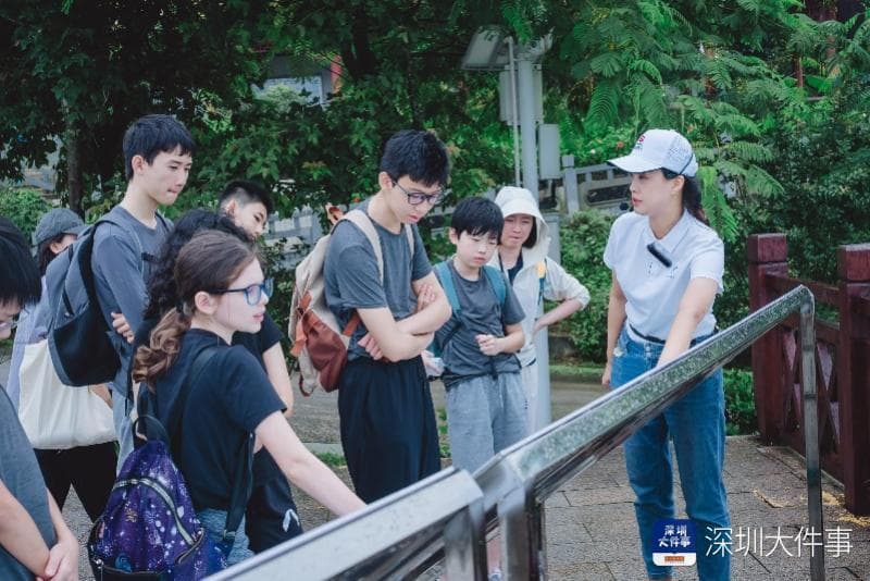 光明湖水利风景区开设水情科普课堂，中外学子走进光明湖研学