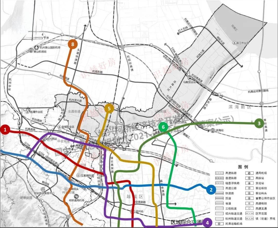 柯桥交通大升级！5条地铁、高铁西站、磁悬浮规划全曝光