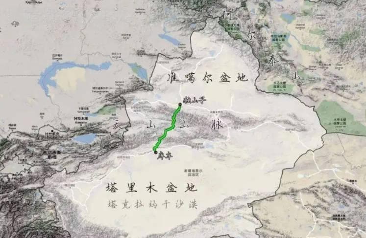 独库公路旅游攻略，全程详细地图+开放时间+海拔+自驾游一般需要几天