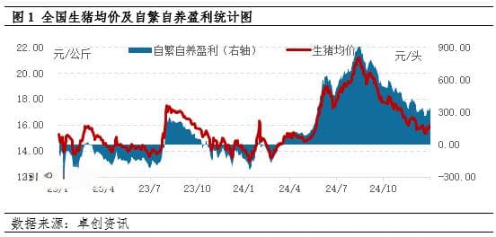 受益于饲料成本下降预期 2025年生猪养殖或仍能维持盈利
