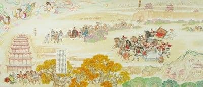 与时代的深度对话，现当代工笔画尽展敦煌之美