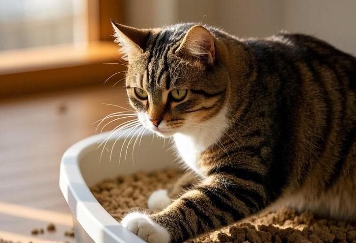 猫咪吃了猫砂怎么办？铲屎官应急指南