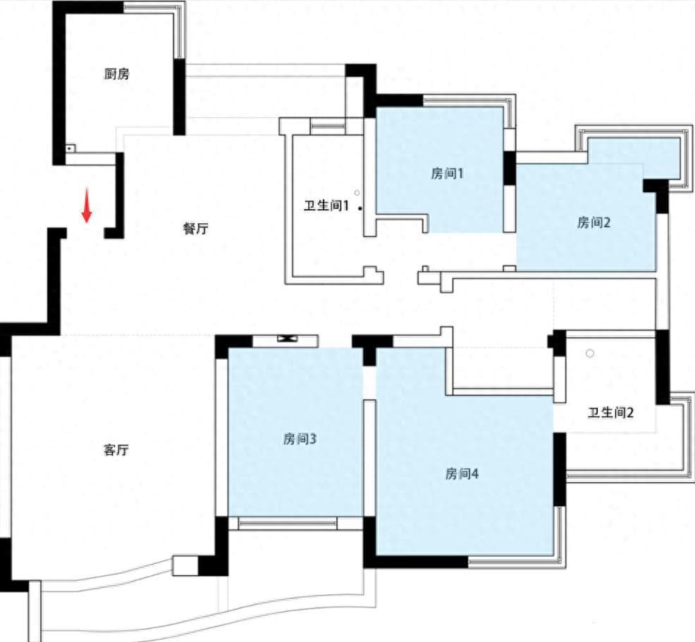 我宣布：这才是独居天花板，全屋空空如也，看一次爽一次