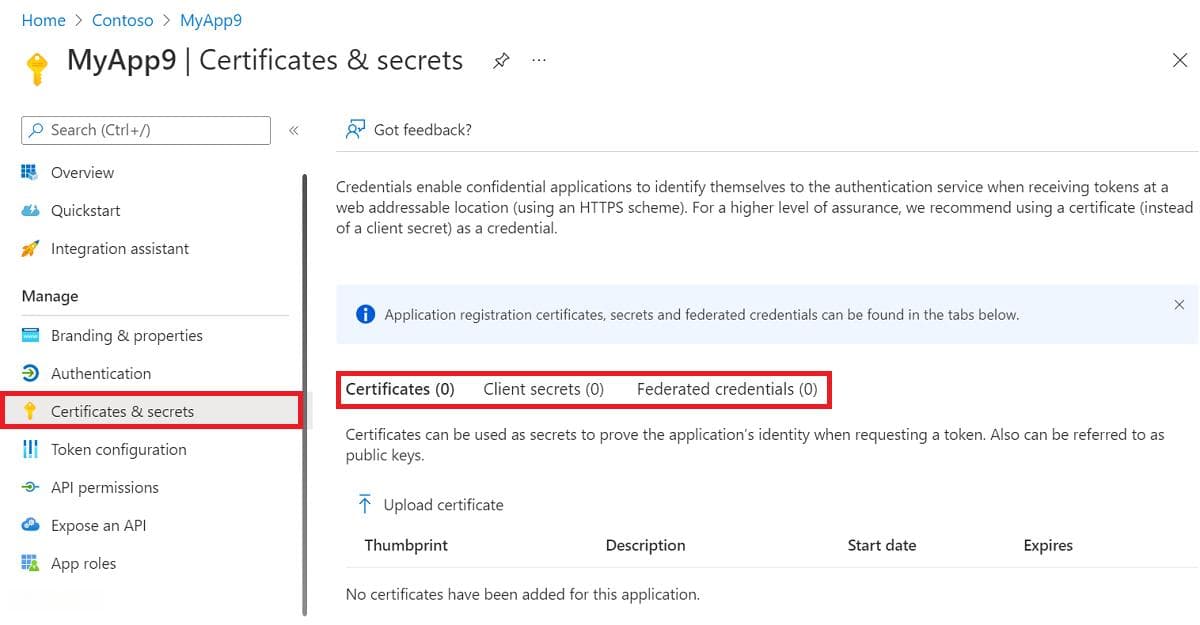 Microsoft Entra ID 中应用程序属性的安全最佳做法