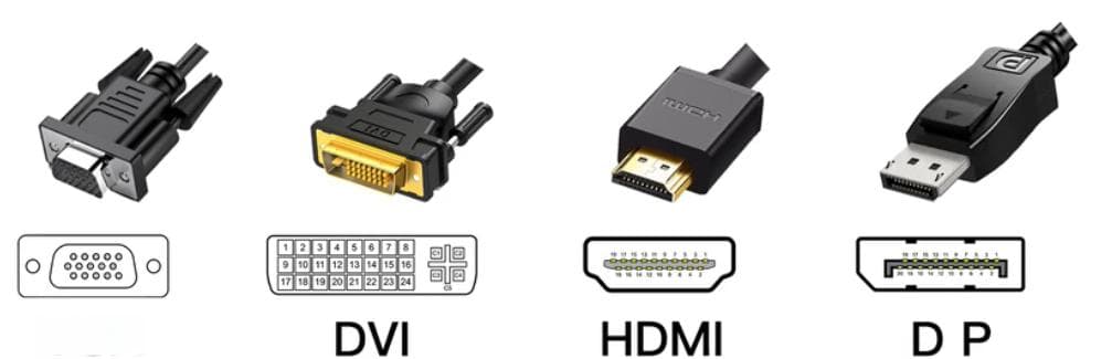VGA、DVI、HDMI、DP 这四种接口有什么区别？