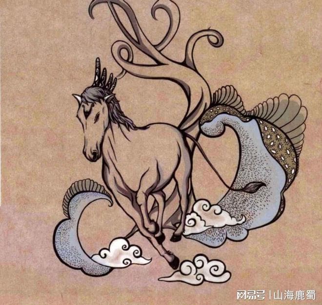 《山海经》中的谿边：神秘异兽的特征与象征