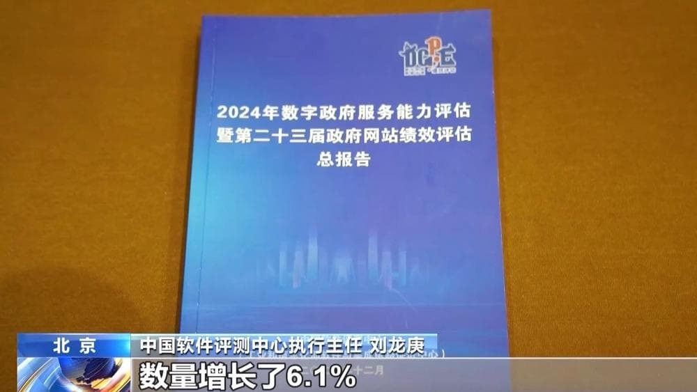 打造智慧化应用场景 2024年数字政府服务能力评估报告发布