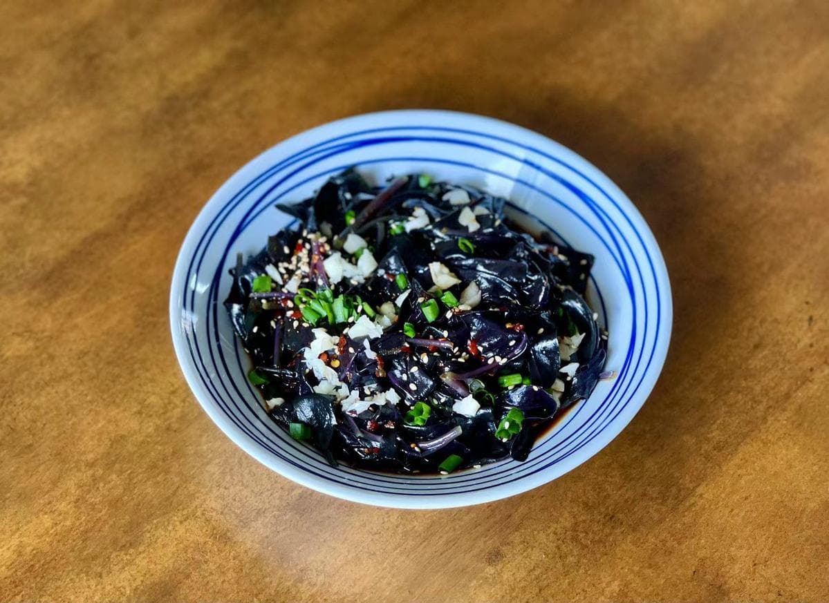 美食DIY｜凉拌紫背菜 山野间的健康美味