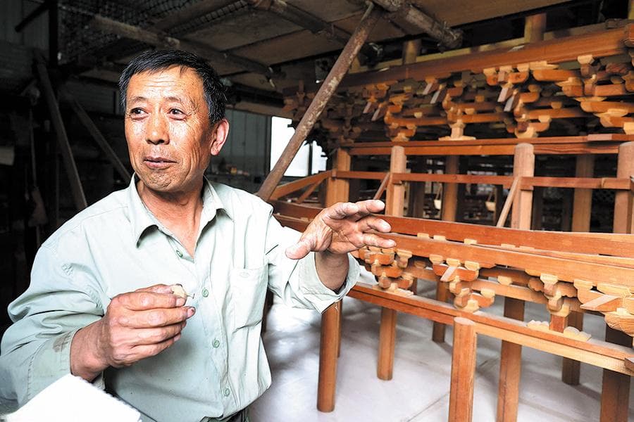 中国巧匠赵玉山：痴心一生为木塔