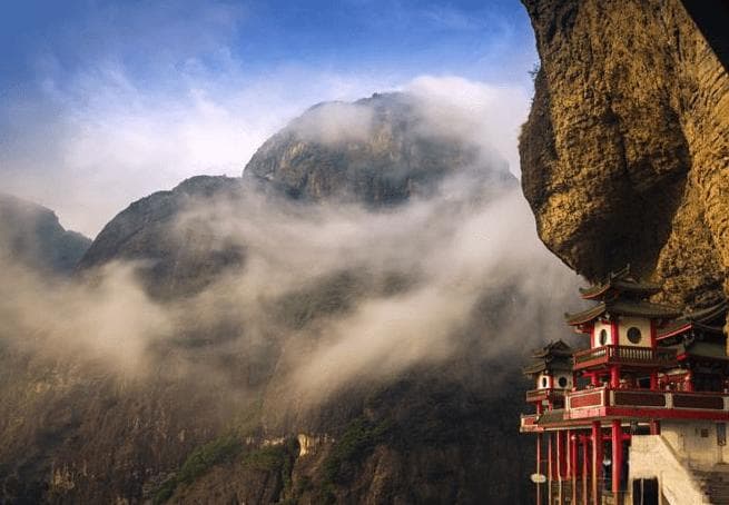福建四大悬空寺：藏身悬崖绝壁的千年古刹