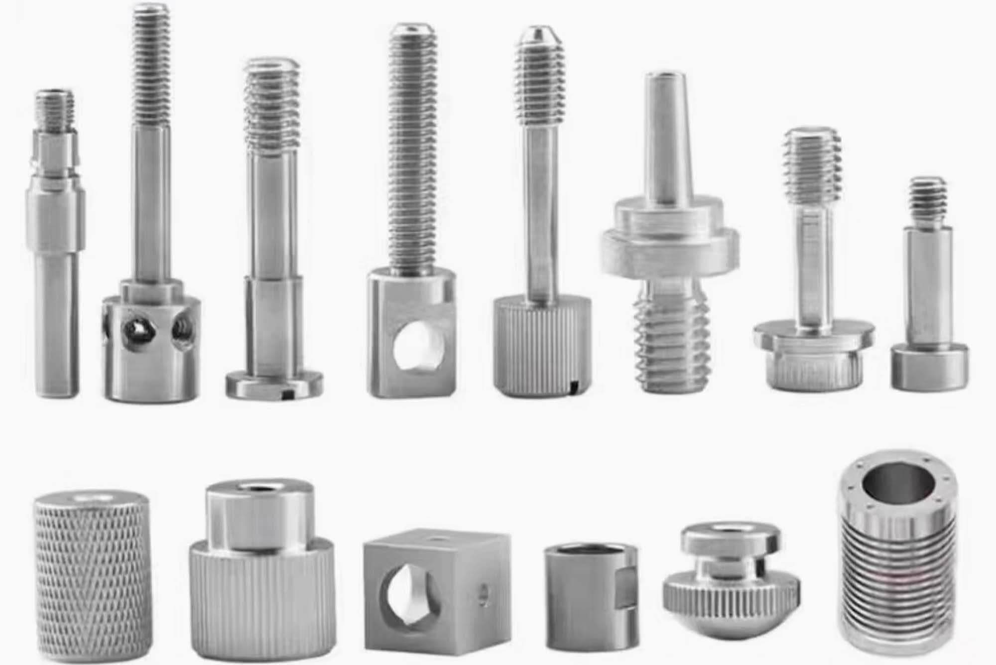 通过 CNC 精密加工完善的螺丝类型
