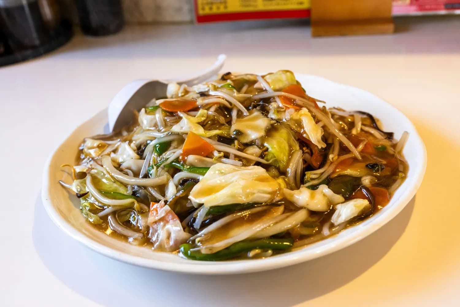莲花白炒粉条，泡菜加持美味升级！