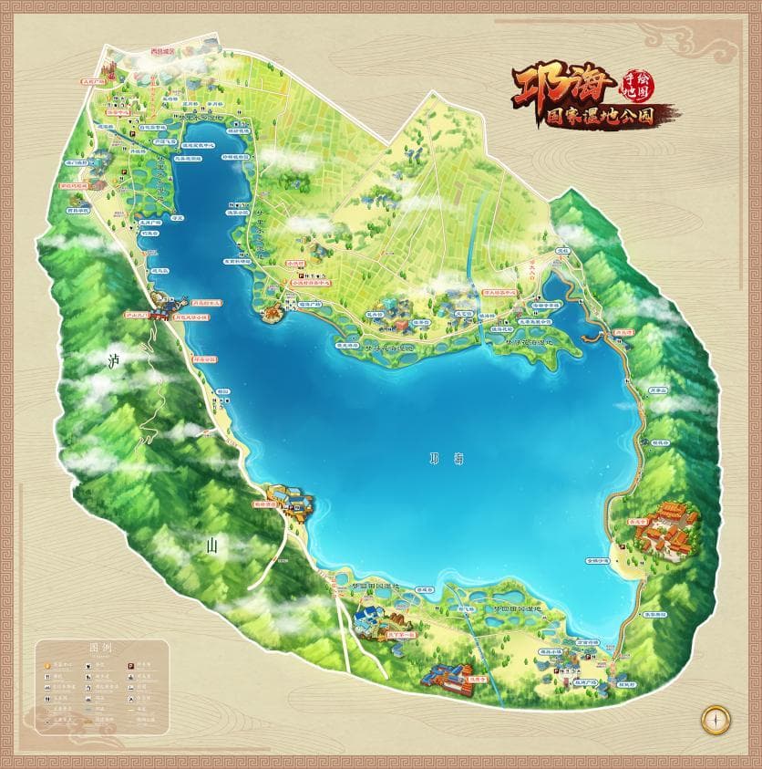 泸山邛海风景区：四川最大湖泊之一的自然人文胜地