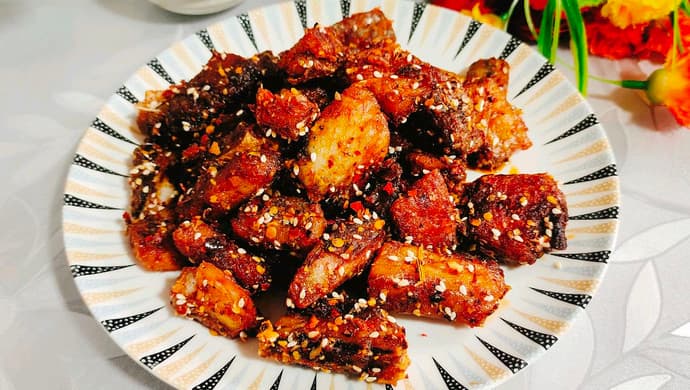 解馋小零食之香辣鱼块