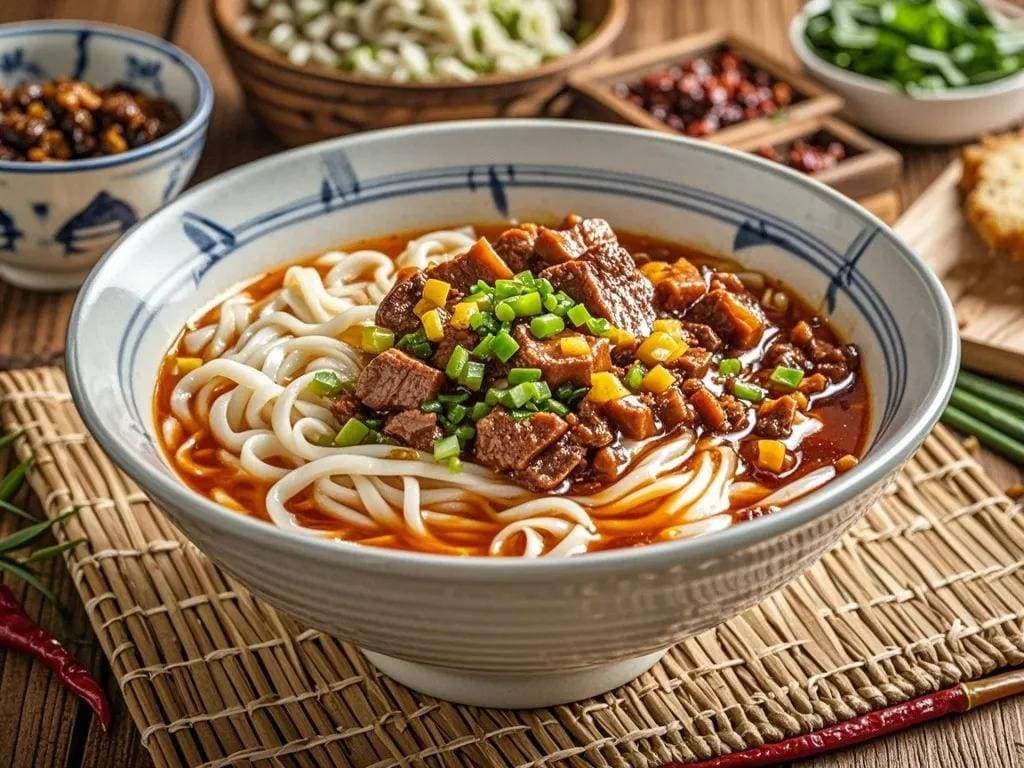 岐山臊子面制作详解：一碗酸辣西府风情的美食传奇