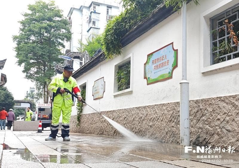 福州精细化治理背街小巷环境