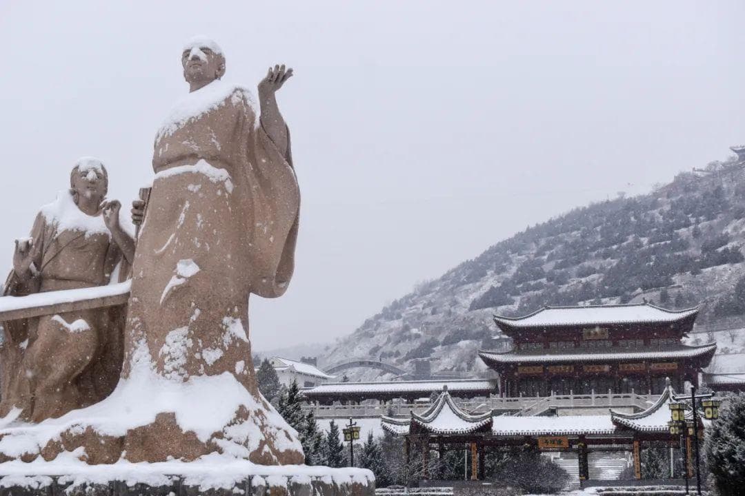 雪中的通渭：银装素裹下的诗画小城