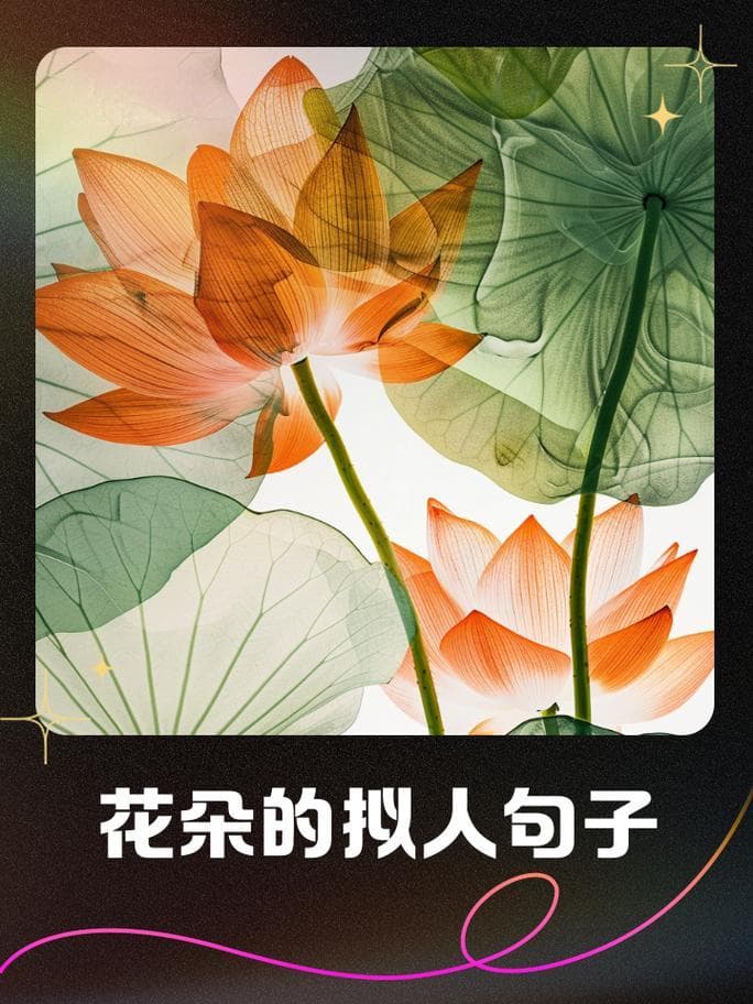 花有哪些似人句？花儿也有“人情味”：那些拟人化的花语!