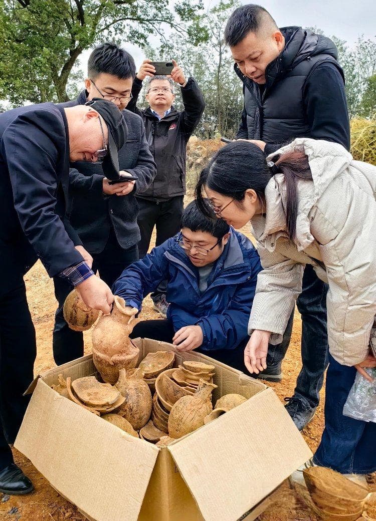 南昌李渡挖出疑似唐代洪州窑遗址