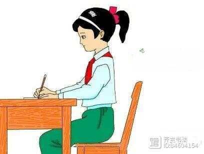 硬笔书法基础：正确的坐姿和握笔姿势