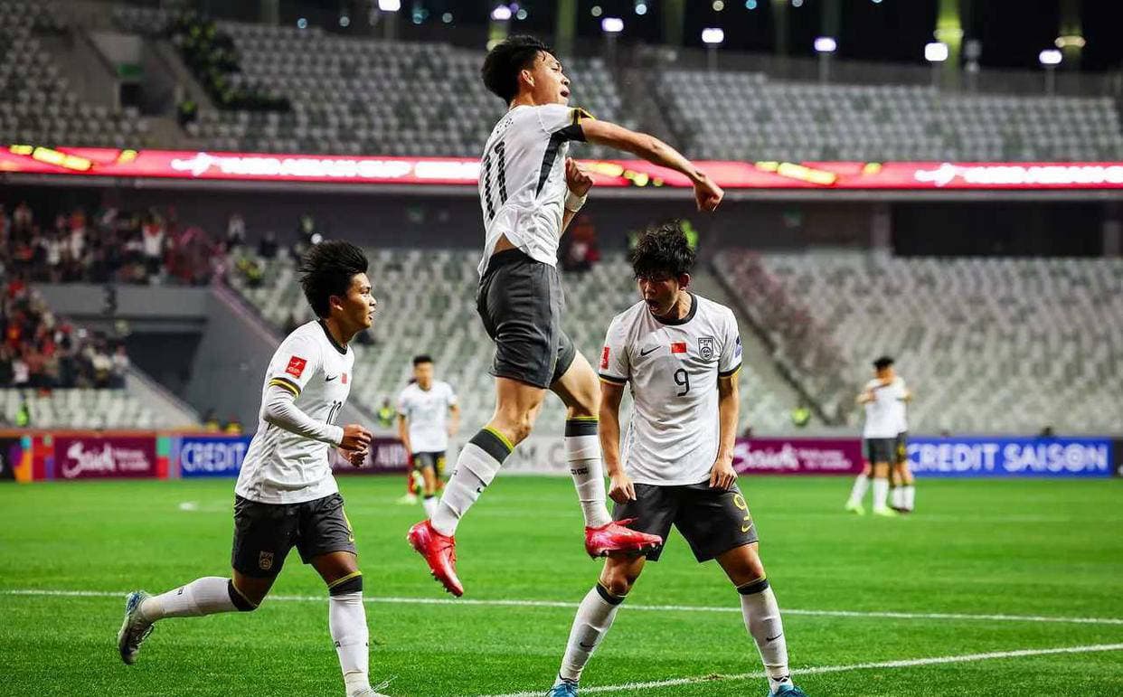 U20国足小组赛3连胜，央视更新直播时间