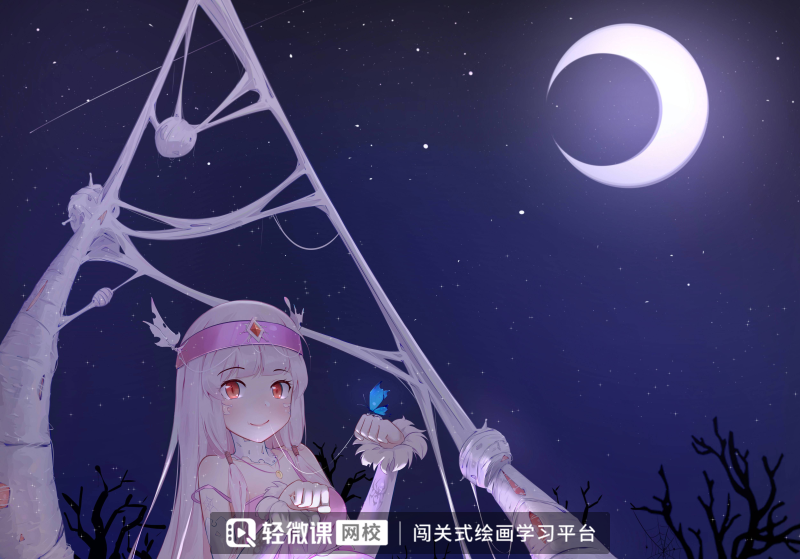 插画添加高光小技巧！