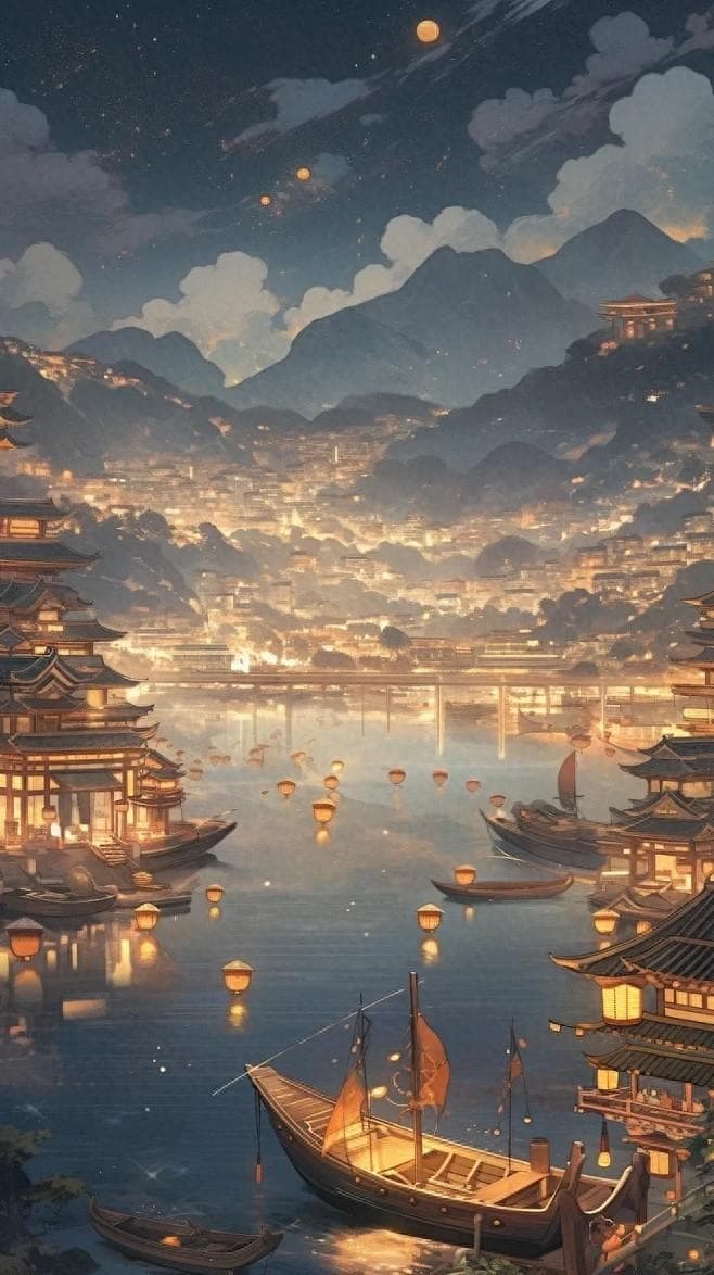 20个唐诗里的盛世长安，九天阊阖，万国来朝，令人心驰神往！
